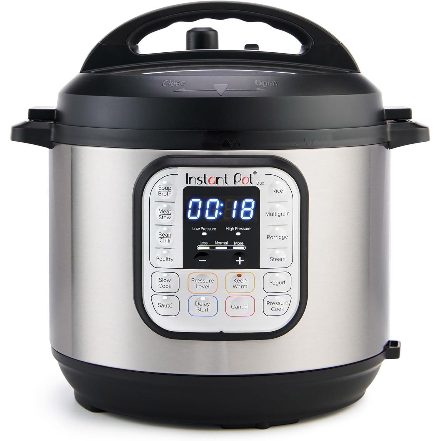 Instant Pot Duo 7-in-1 6 Quart Pressure Cooker for $64.99 Shipped
