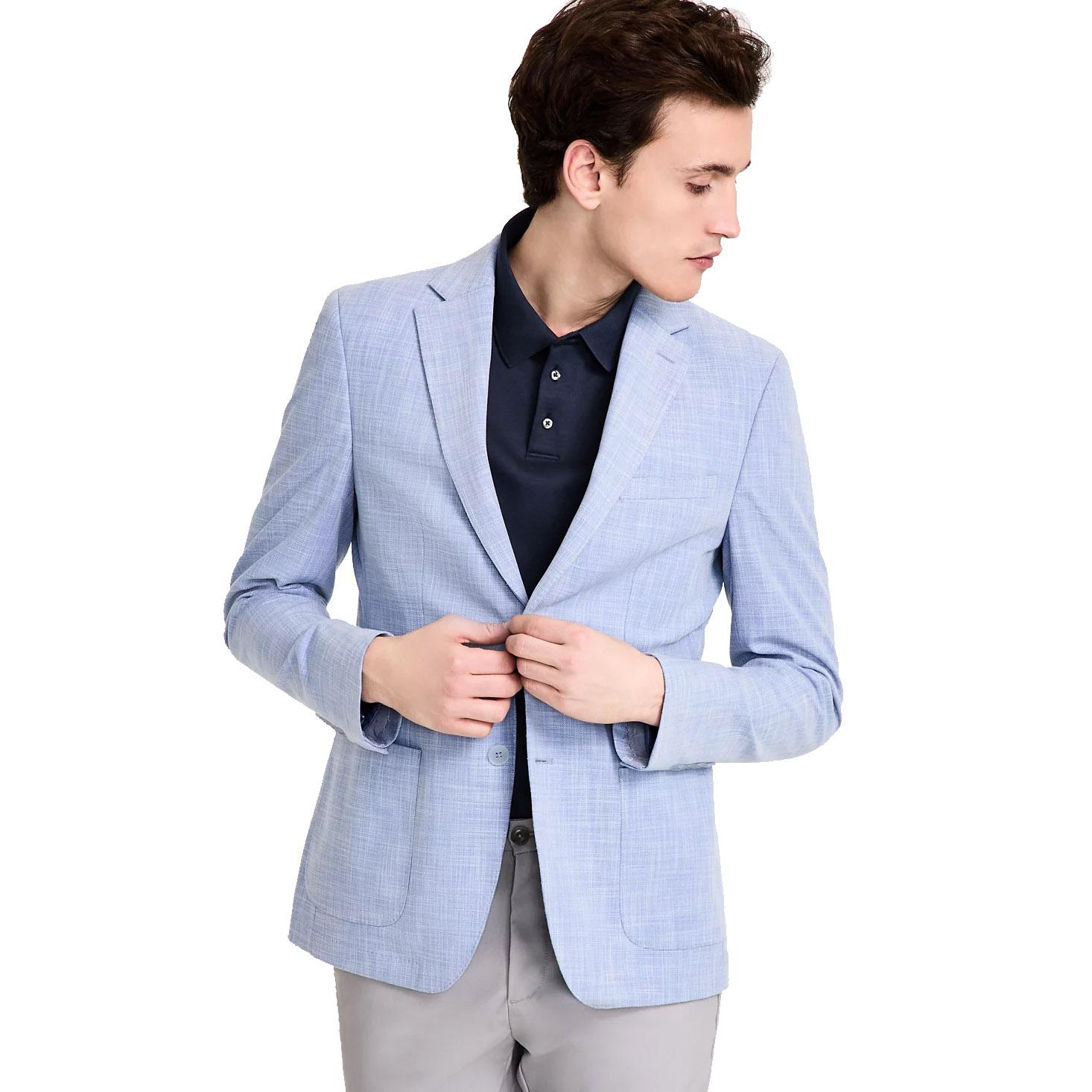 Calvin Klein Mens Slim Fit Sport Coat for $31.49