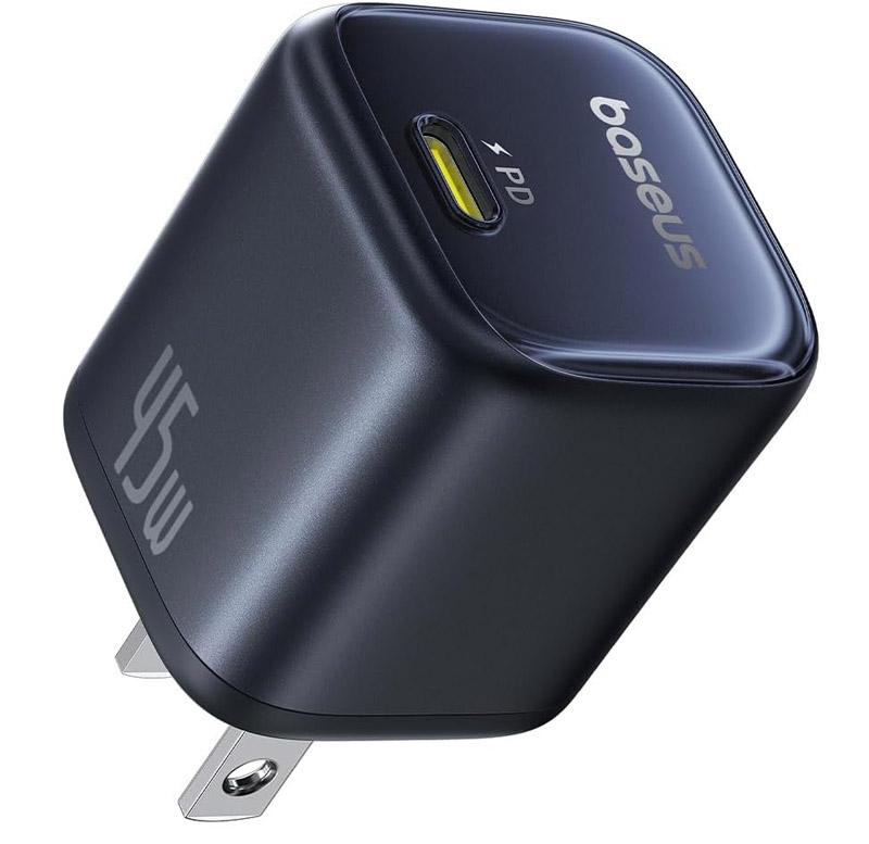 Baseus 45W USB-C Charging Block Charger for $10.99