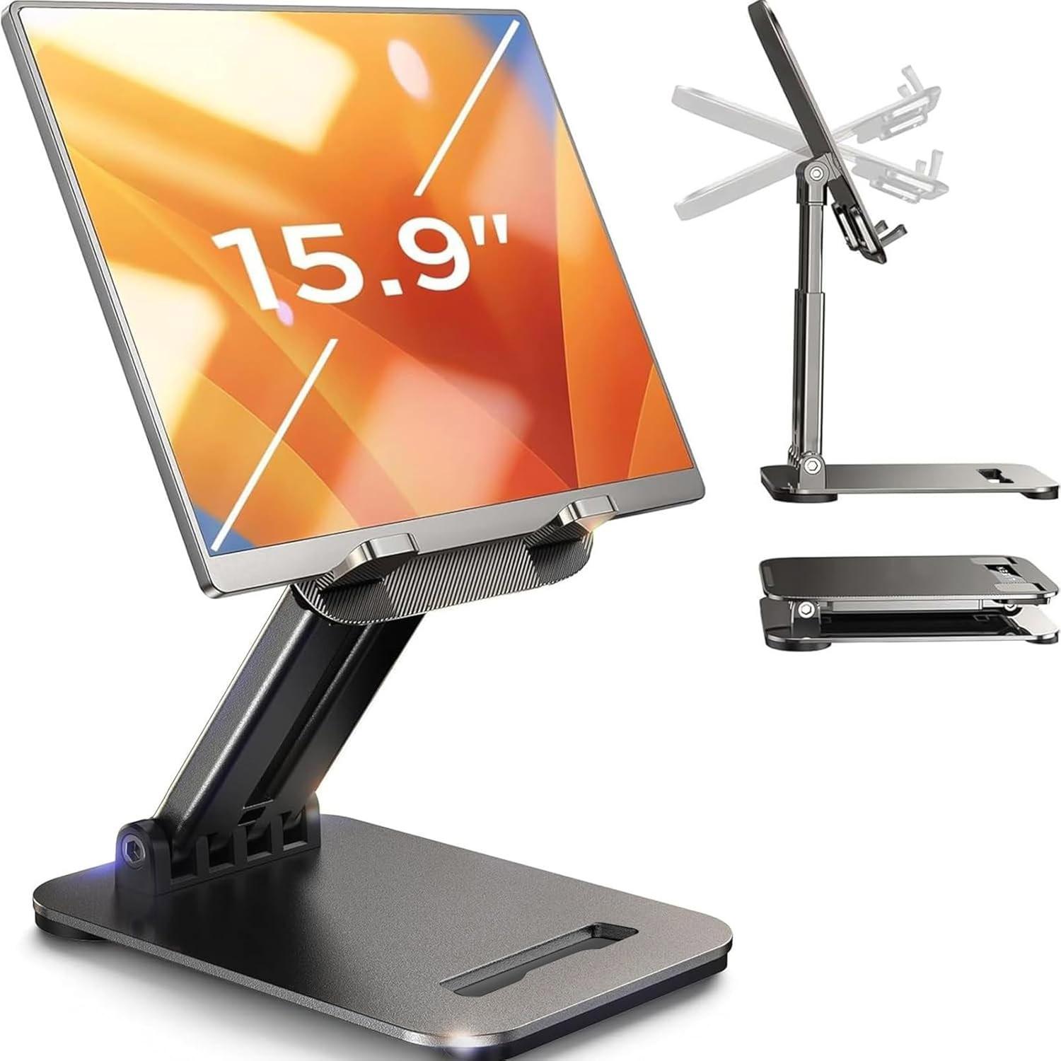Lisen Foldable Tablet Stand Holder for $8.44