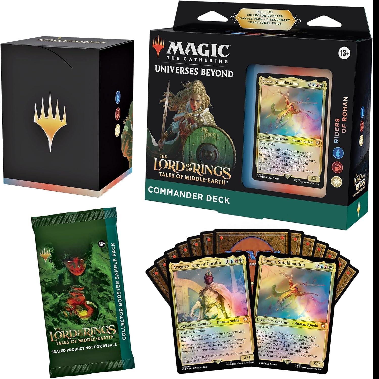 Magic The Gathering The Lord of The Rings Commander Deck with Booster for $39.95 Shipped