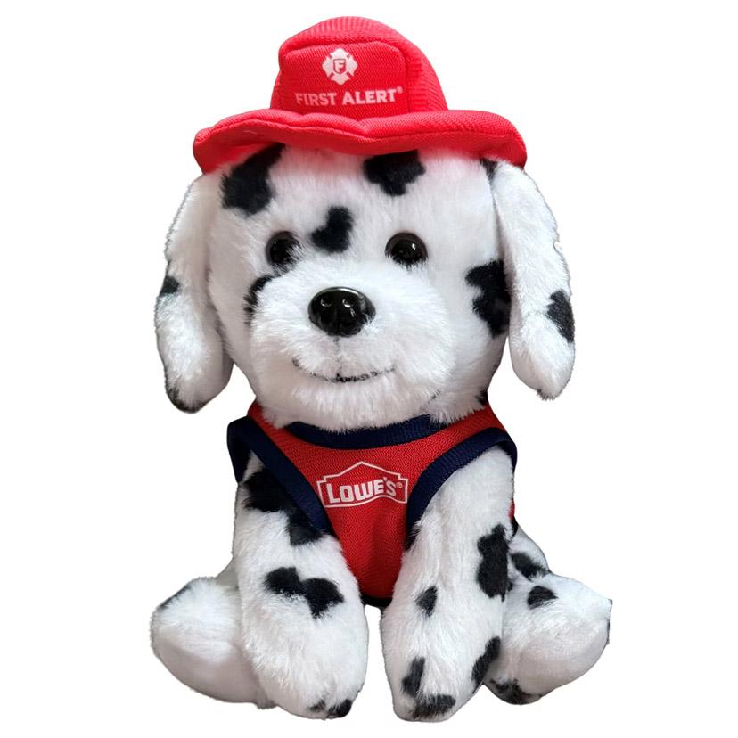 Free Lowes First Alert Fire Dalmatian Plush on October 11 and 12