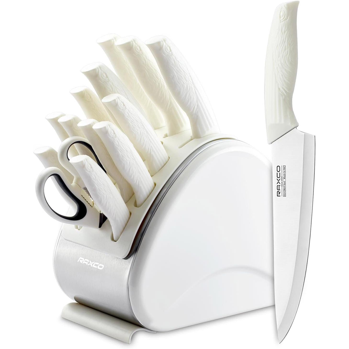 Raxco 15-Piece Kitchen Knife Set for $37.99 Shipped