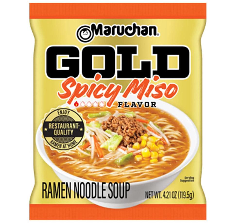 Maruchan Gold Spicy Miso Craft Ramen Noodles 5 Pack for $6.50