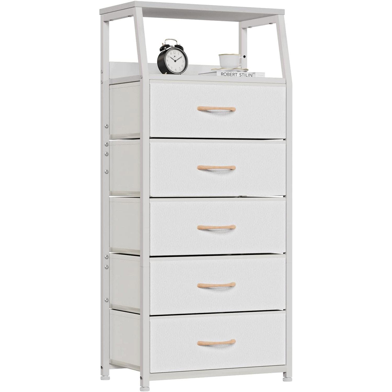 Furnulem Retro Dresser with Steel Frame for $49.99 Shipped