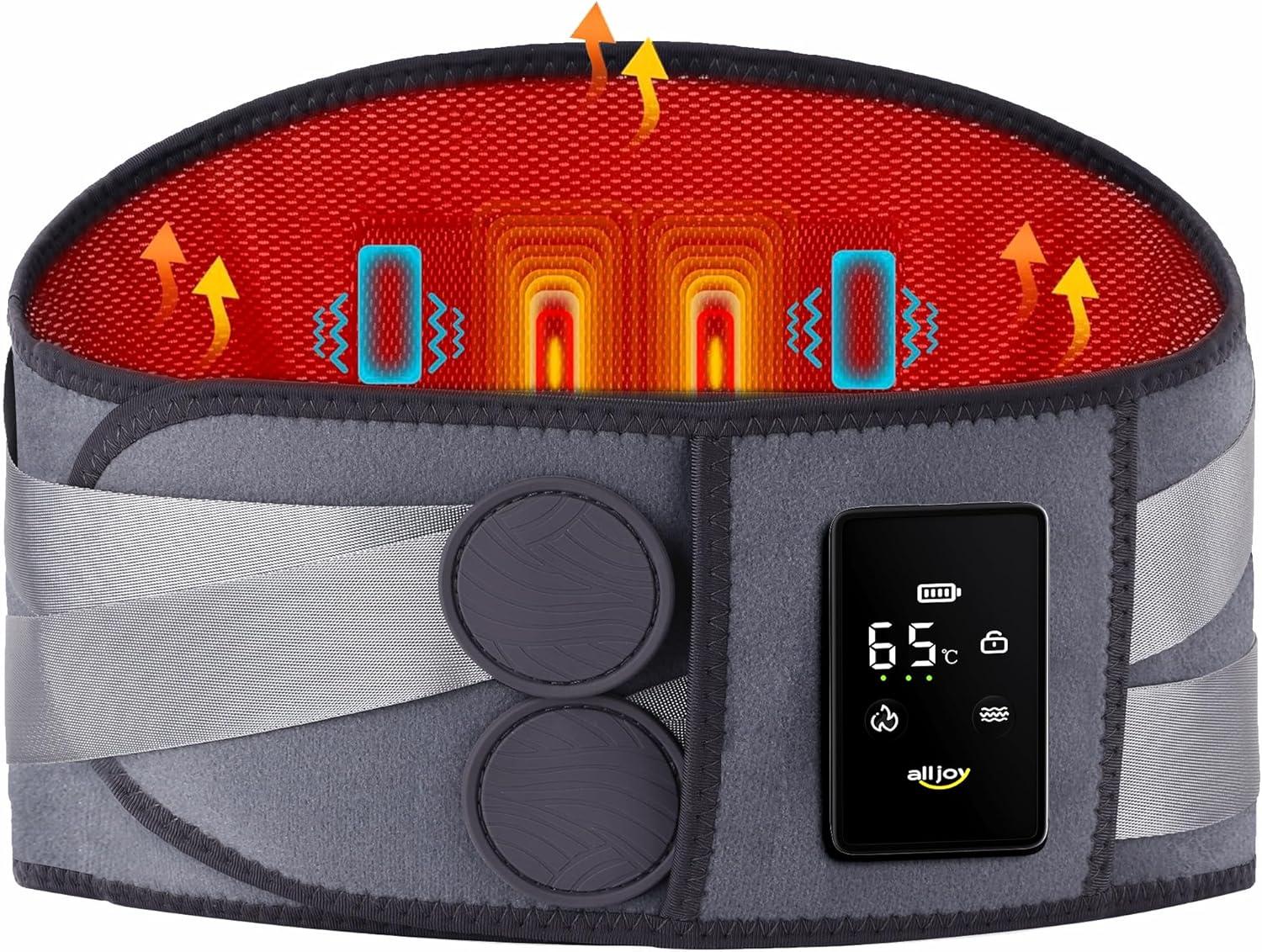 Alljoy 67in Cordless Heating Pad for Back Pain Relief for $26.87 Shipped