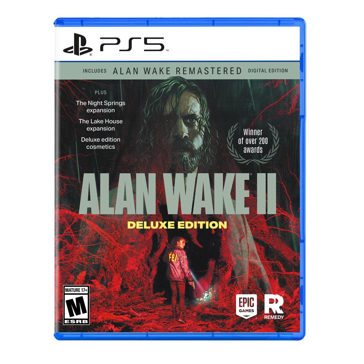 Alan Wake 2 Deluxe Edition PS5 for $39.99 Shipped