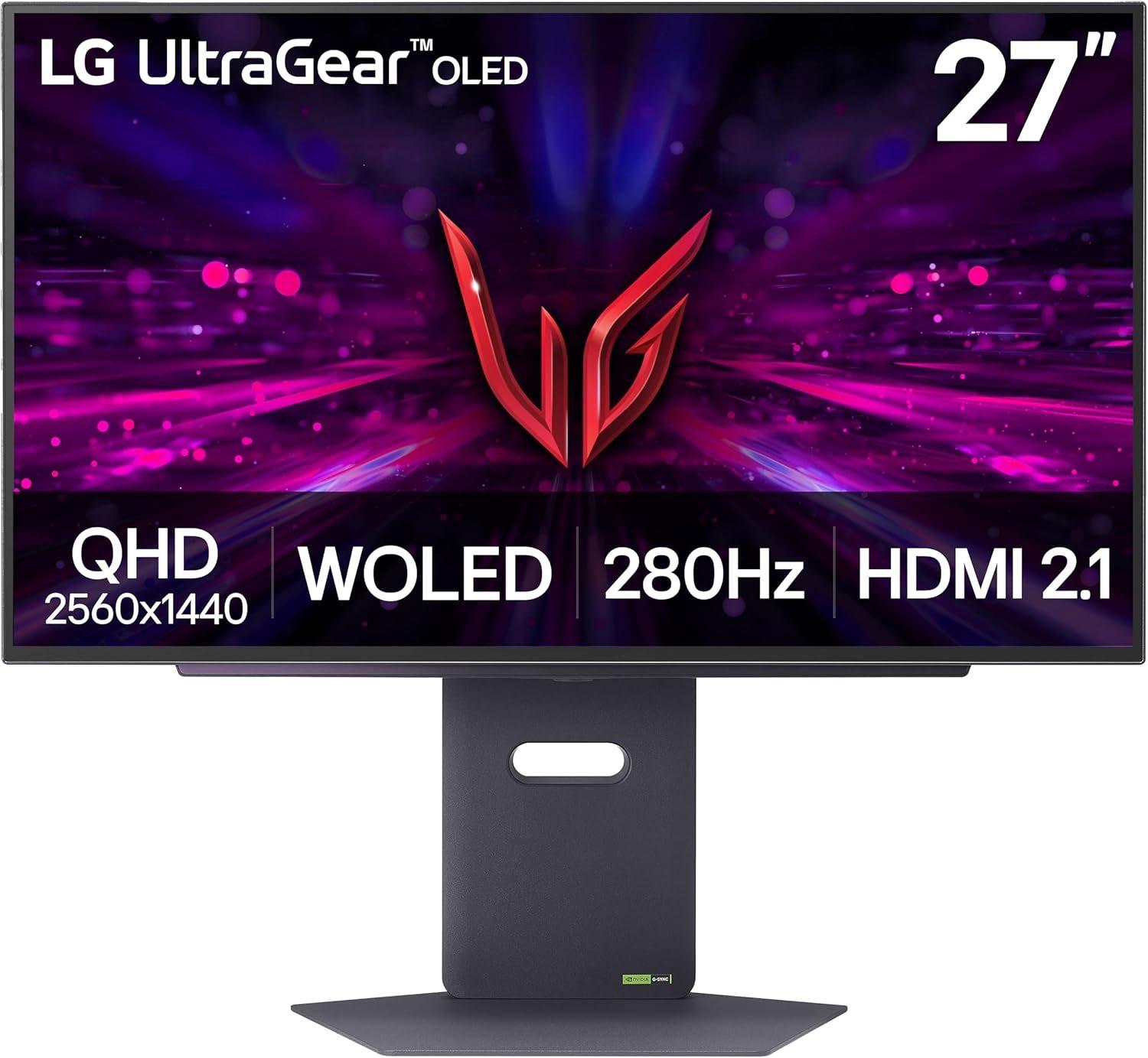 27in LG Ultragear 27GX700A-B QHD OLED Gaming Monitor for $599.99 Shipped