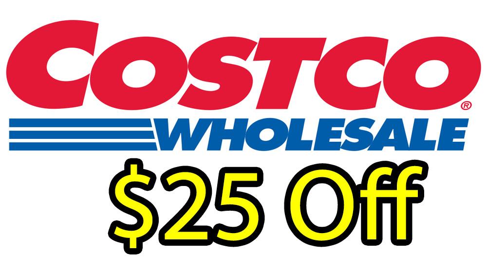 Costco Wholesale $25 Off Coupon