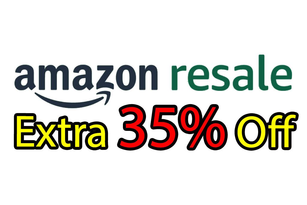 Amazon Prime Resale Used Items and Returns for 35% Off