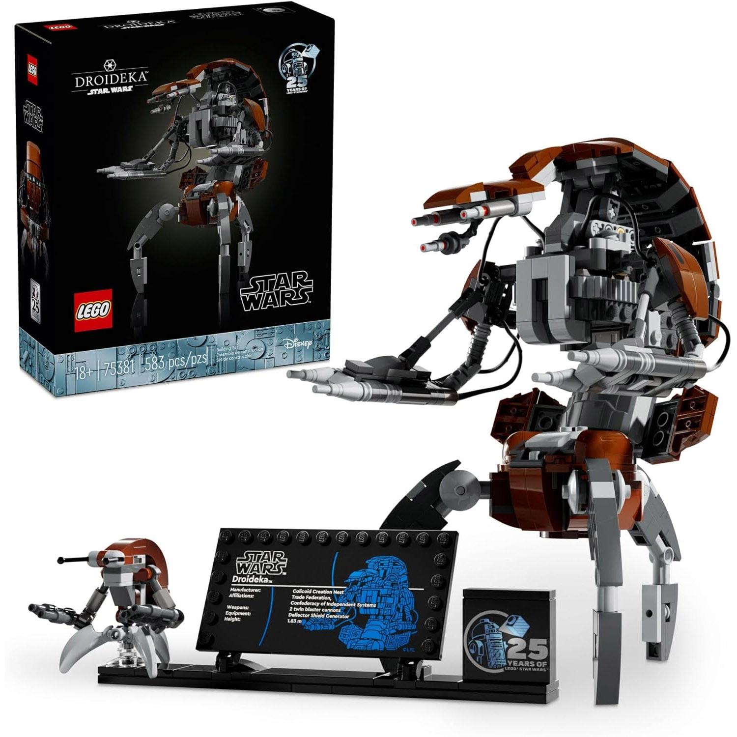 LEGO Star Wars Droideka Model 75381 for $36.39 Shipped