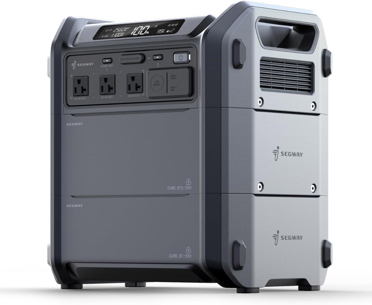 Segway Portable Power Station Cube 2048Wh for $538.99 Shipped