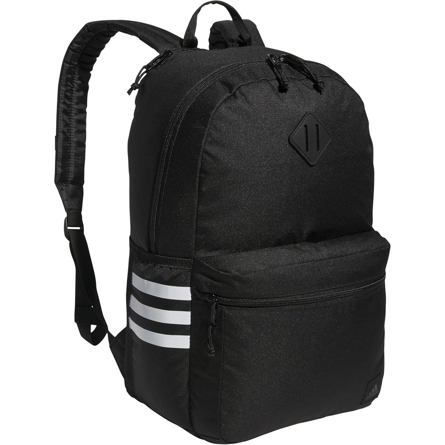 Adidas 3-Stripe Classic Backpack for $17.99