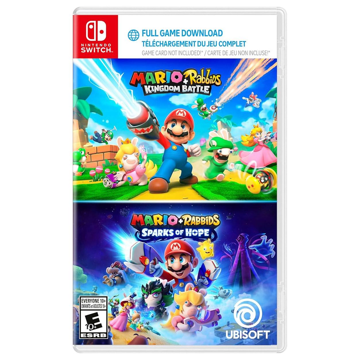 Mario Rabbids Dual Pack Nintendo Switch for $19.99