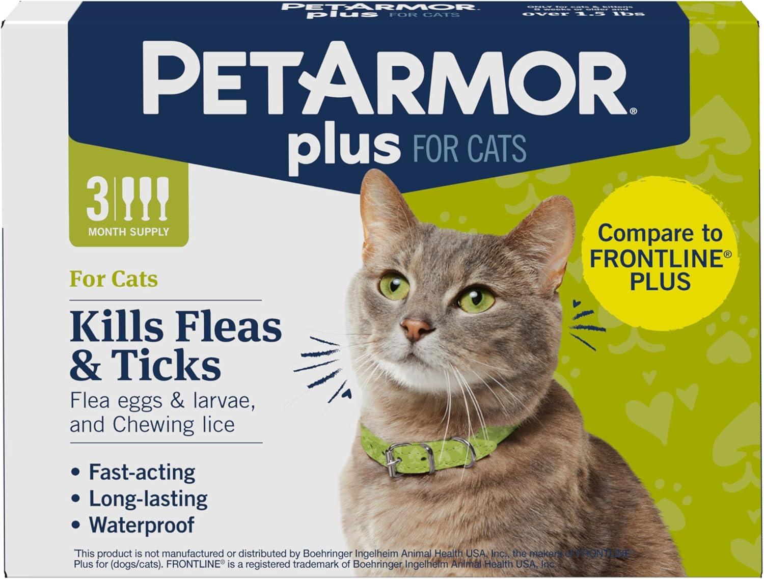 PetArmor Plus Flea and Tick Prevention for Cats for $10.38