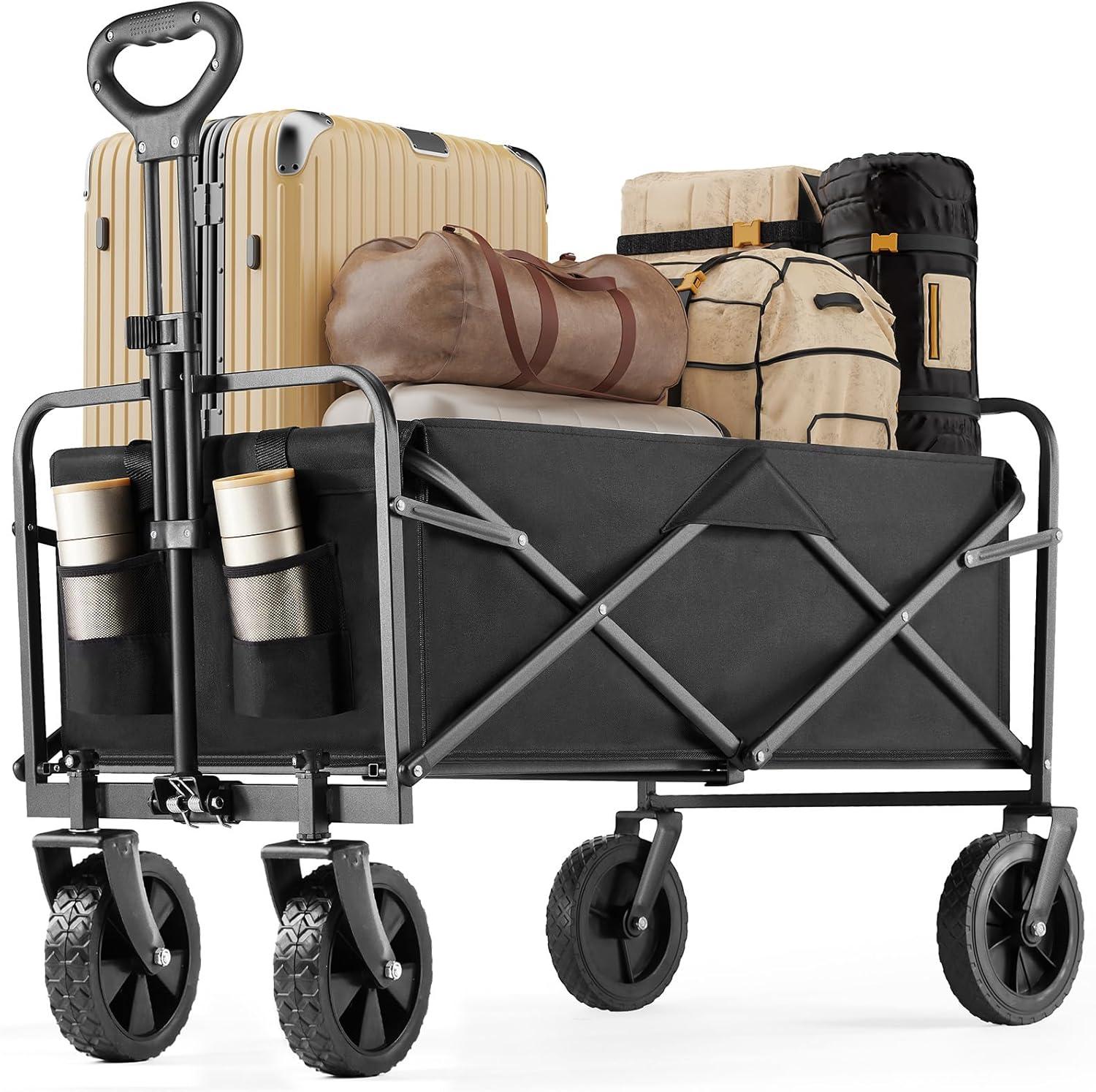 Dumos 120L Collapsible Wagon Cart for $19.99