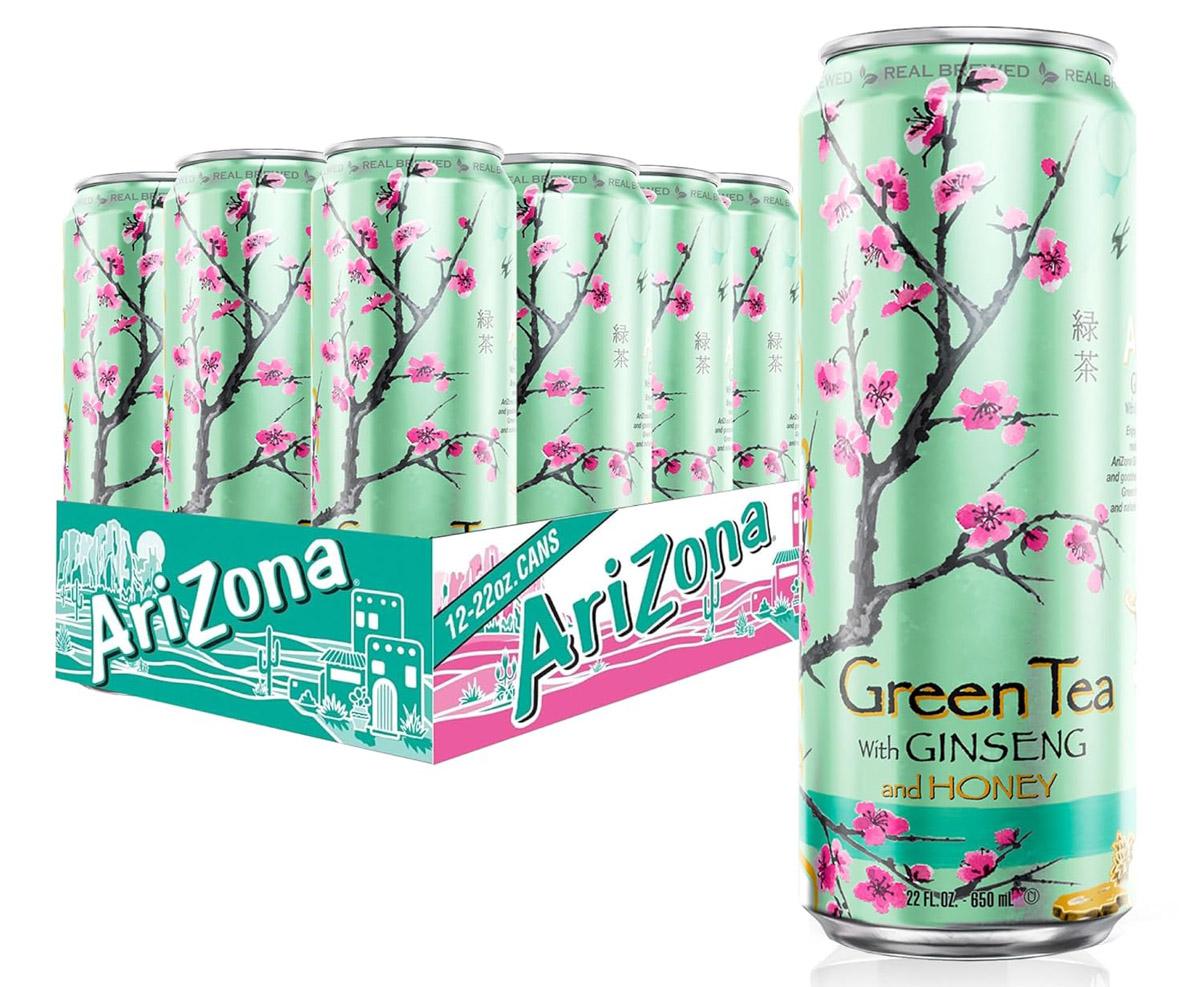 AriZona Green Tea with Ginseng and Honey 12 Pack for $6.48