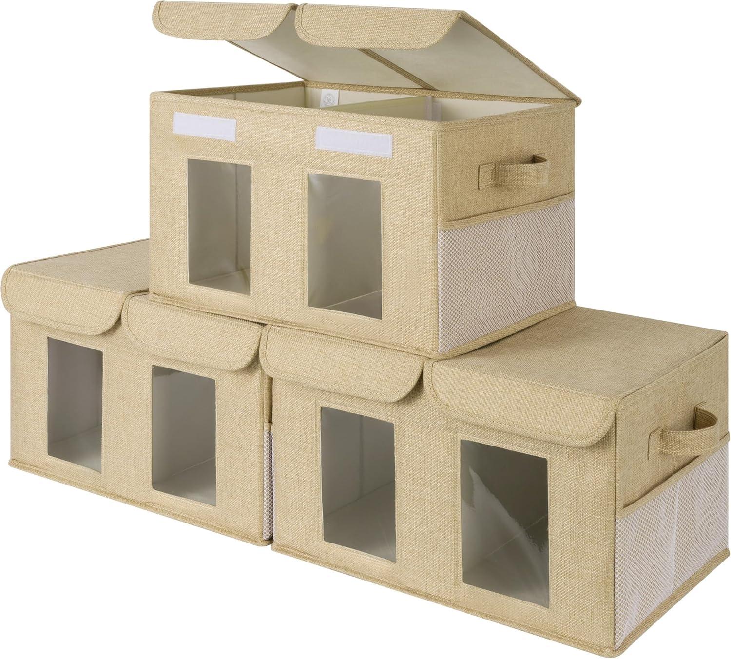 Granny Says Stackable Fabric Storage Bins 3 Pack for $11.89