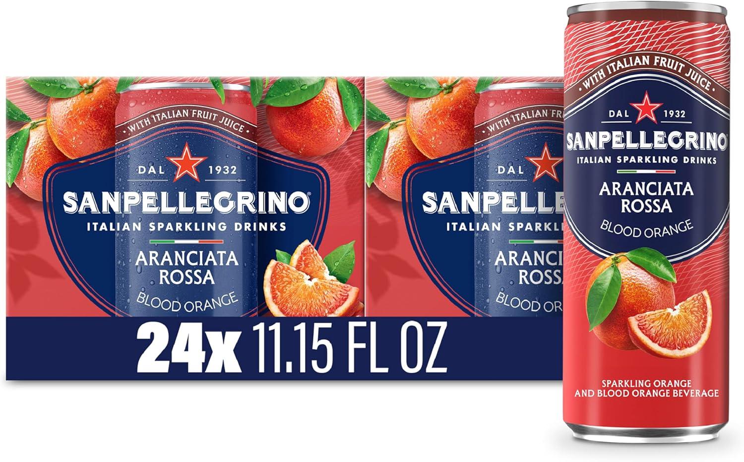 Sanpellegrino Italian Sparkling Drink Sparkling Orange 24 Pack for $14.97