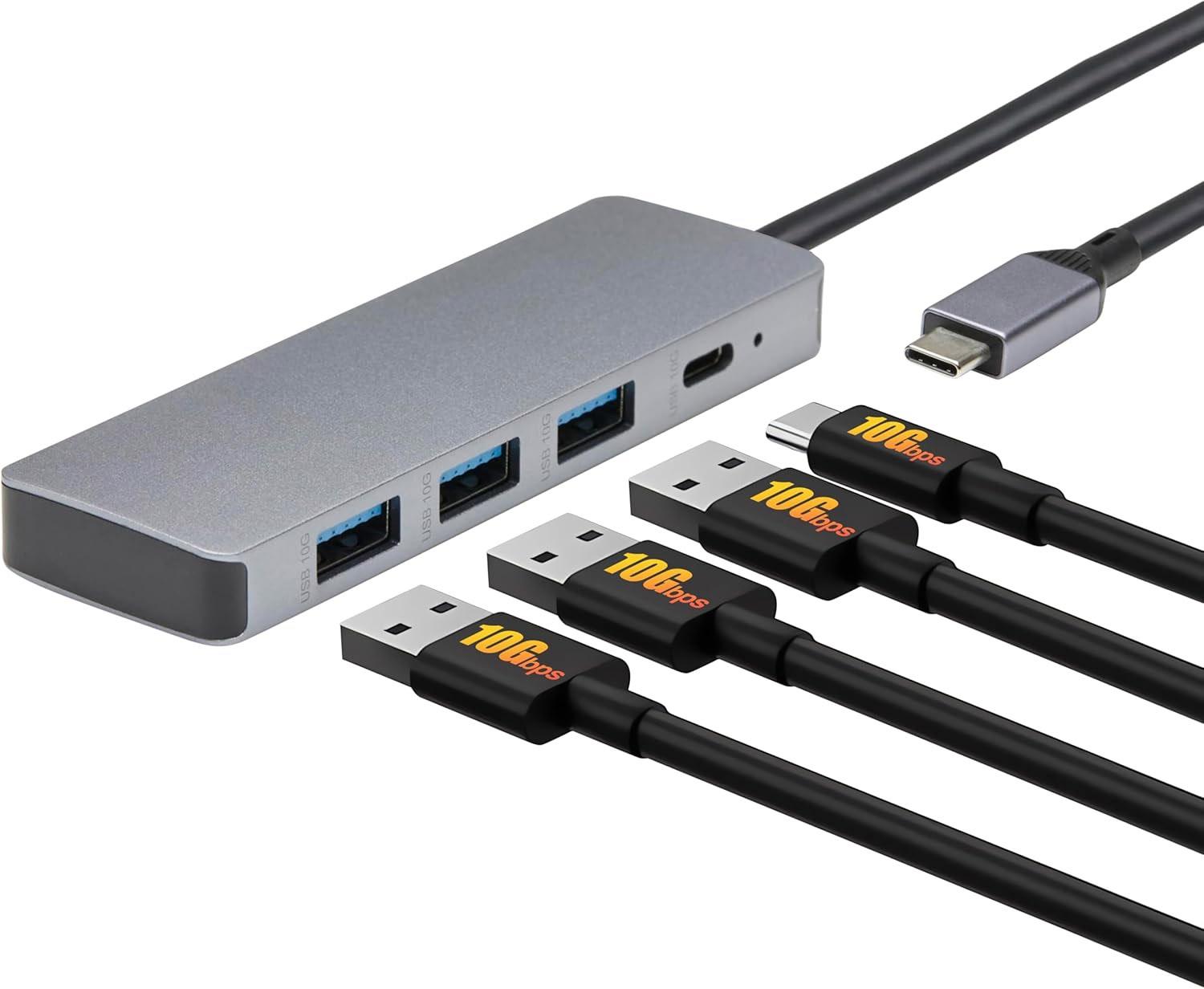 Amazon Basics USB 3.2 Gen 2 Hub Dock for $6.36