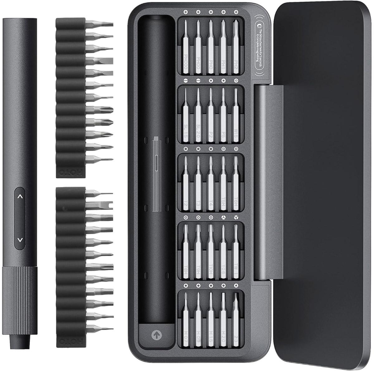 Hoto Electric Precision Screwdriver Set for $21.99 Shipped