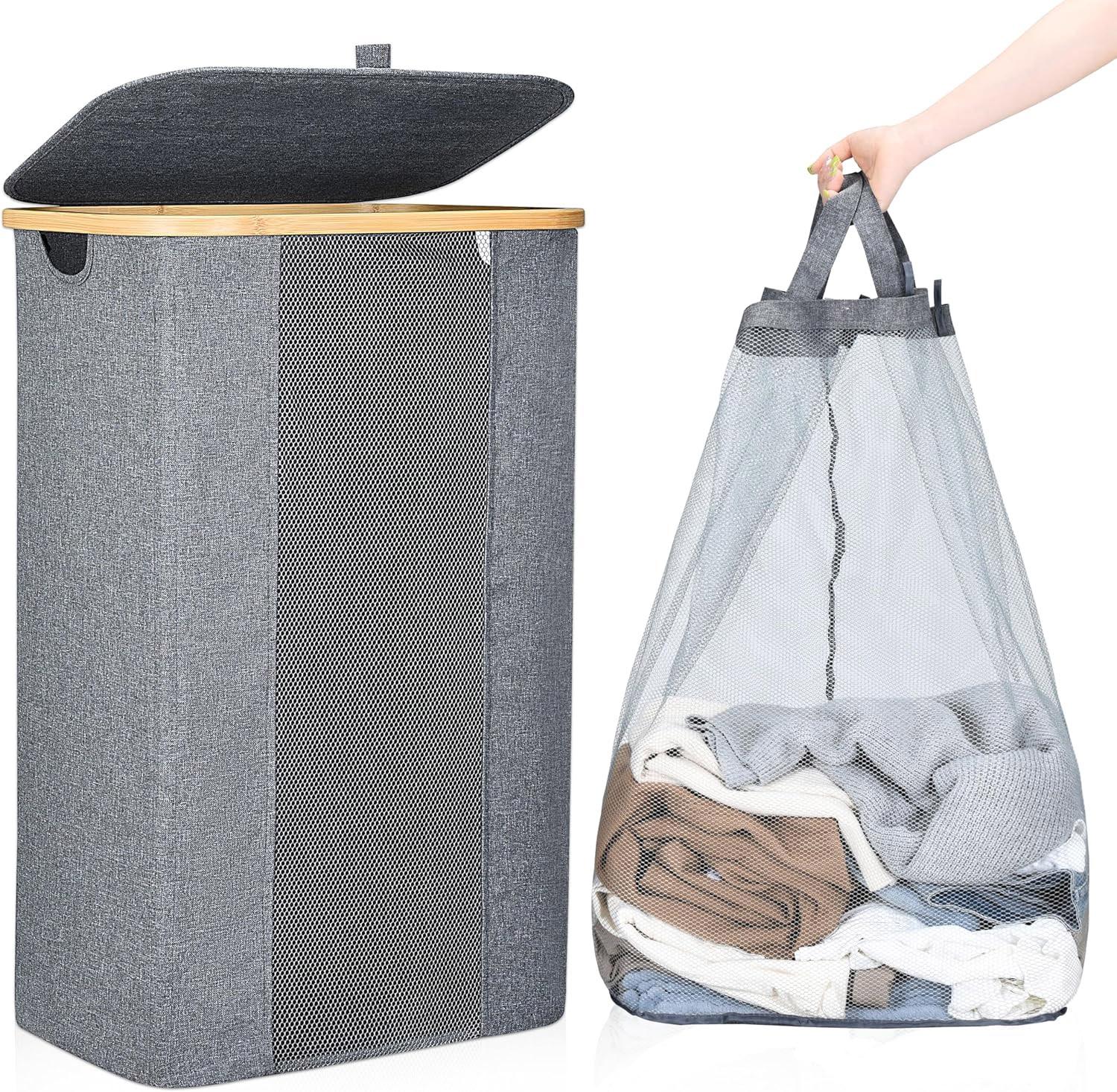 Elong Home 100L Laundry Basket for $14.99