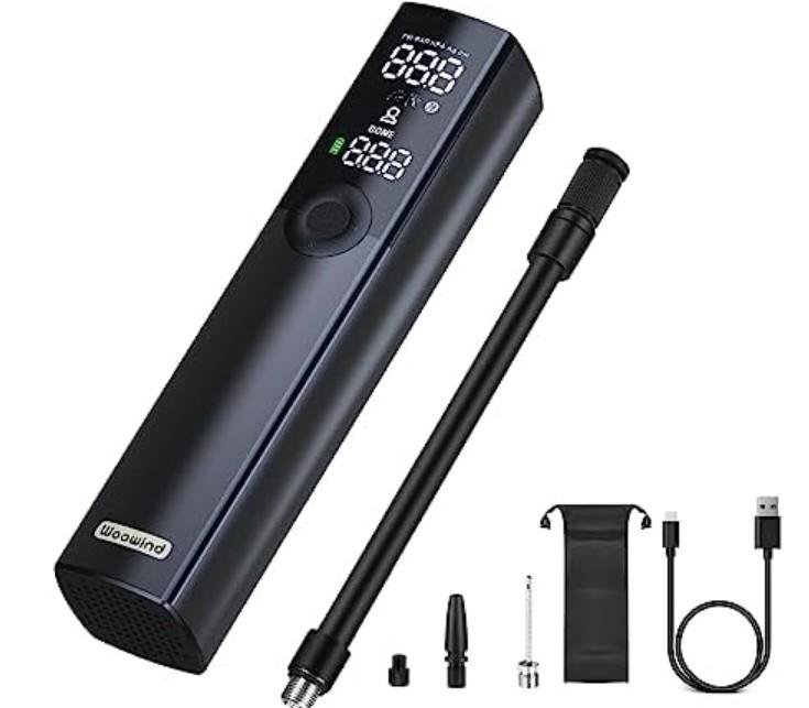 Woowind Pro Electric Air Compressor Tire Inflator for $9.99