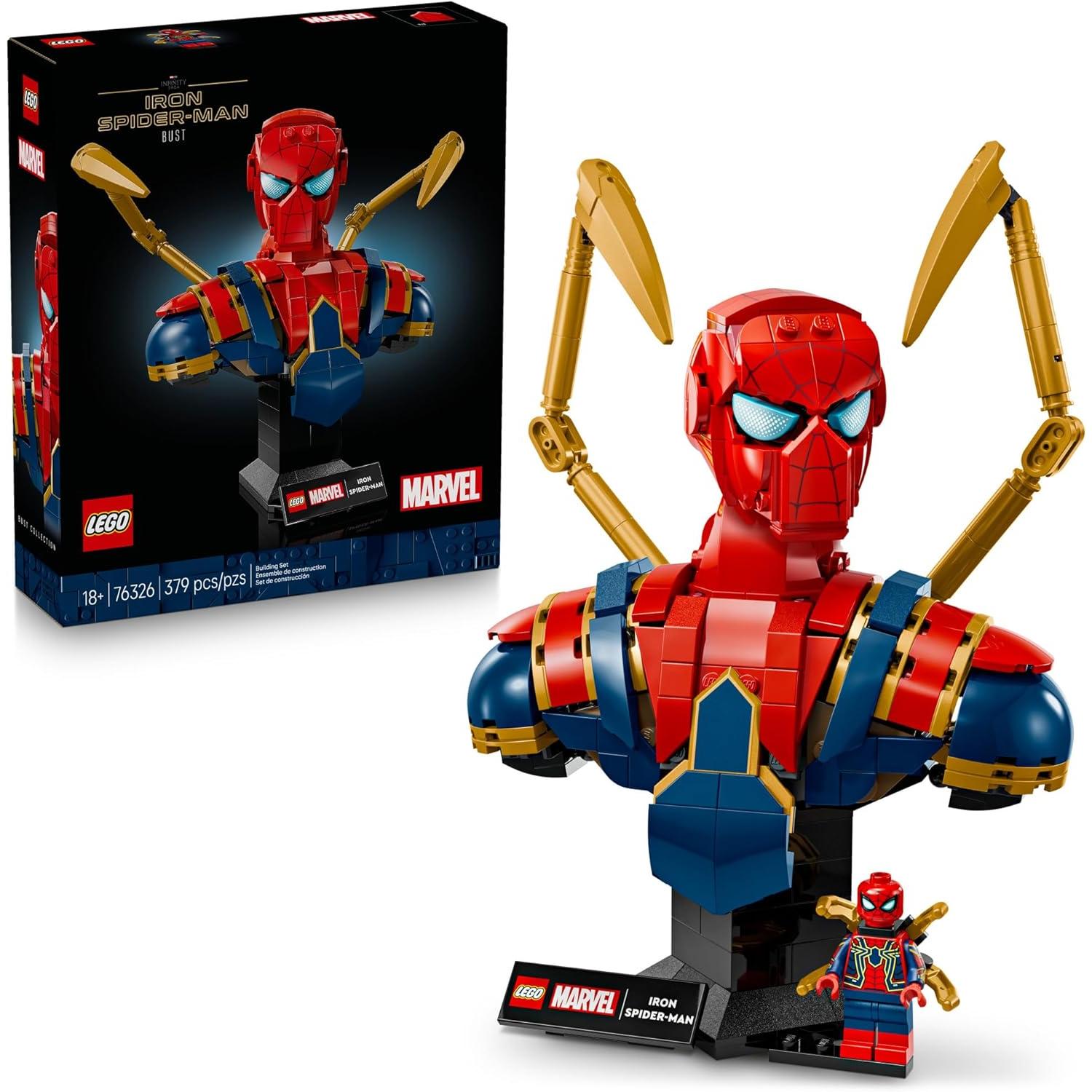 Lego Marvel Iron Spider 76326 for $47.99 Shipped