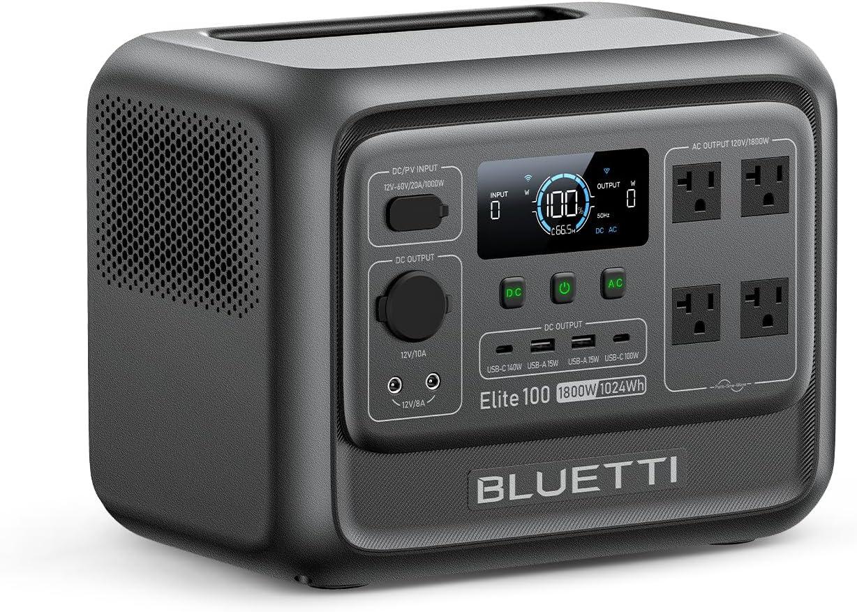 Bluetti Elite 100 V2 1024Wh Portable Power Station for $375.25 Shipped