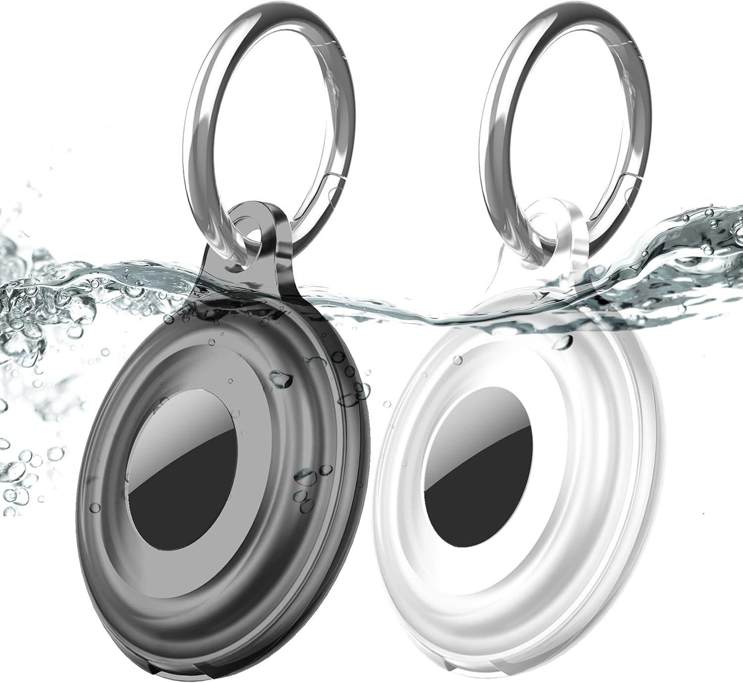 Apple AirTag Keychain Holder Case 2 Pack for $2.99