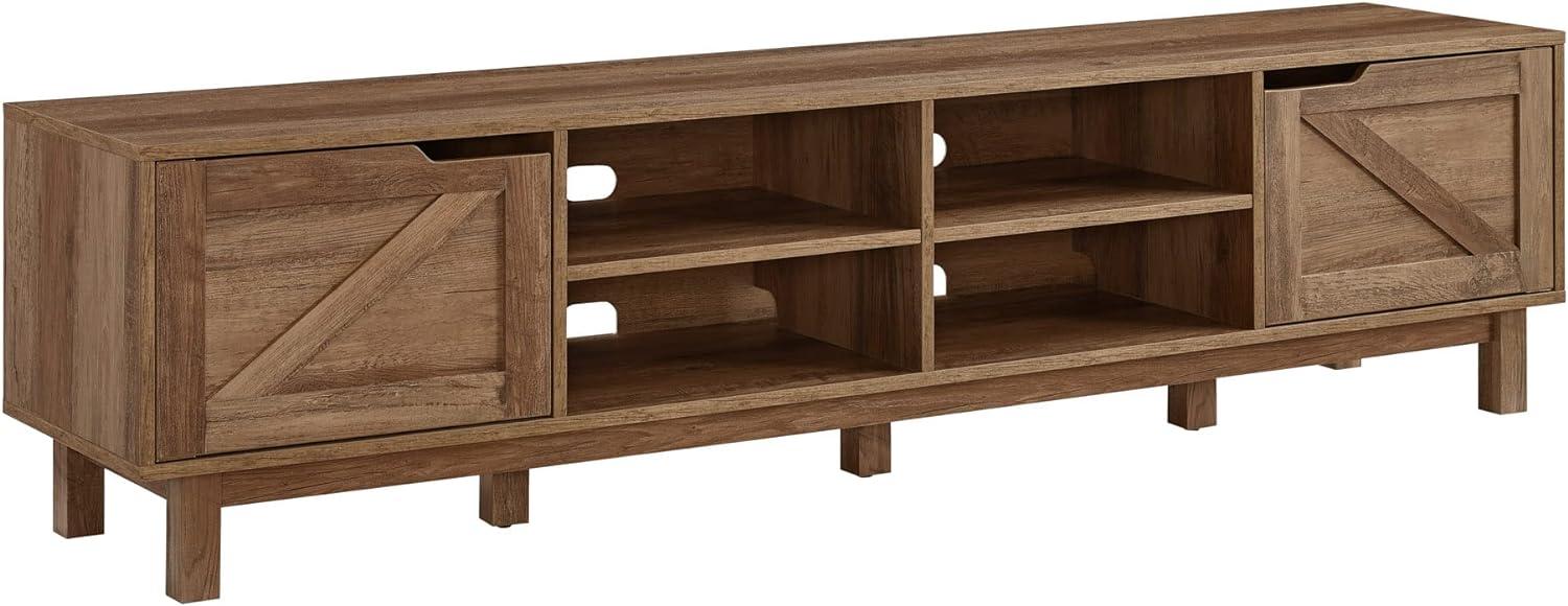 Walker Edison Tinsley Barn-Door Low TV Stand for $87.99 Shipped
