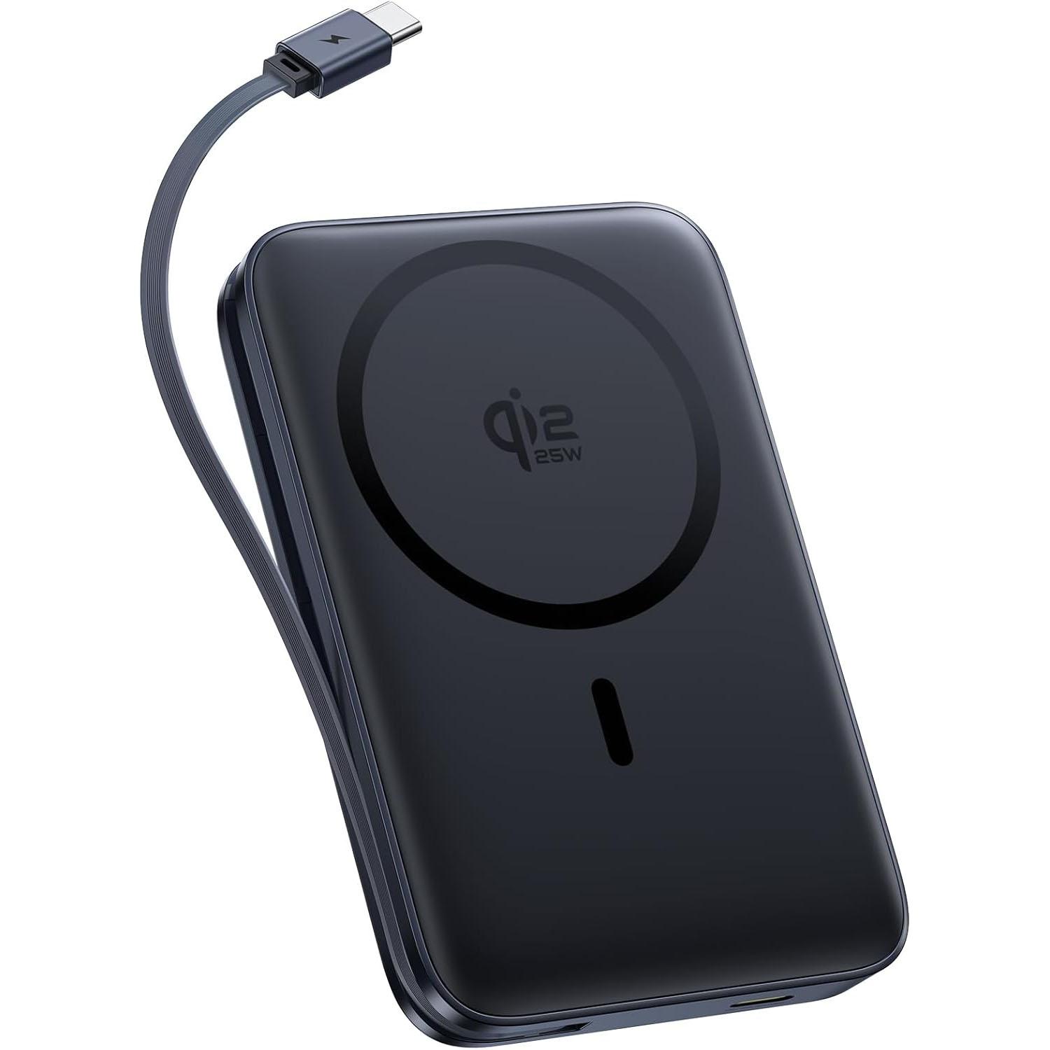 Baseus Picogo Qi2 25w Magsafe Charger Power Bank for $45.49 Shipped