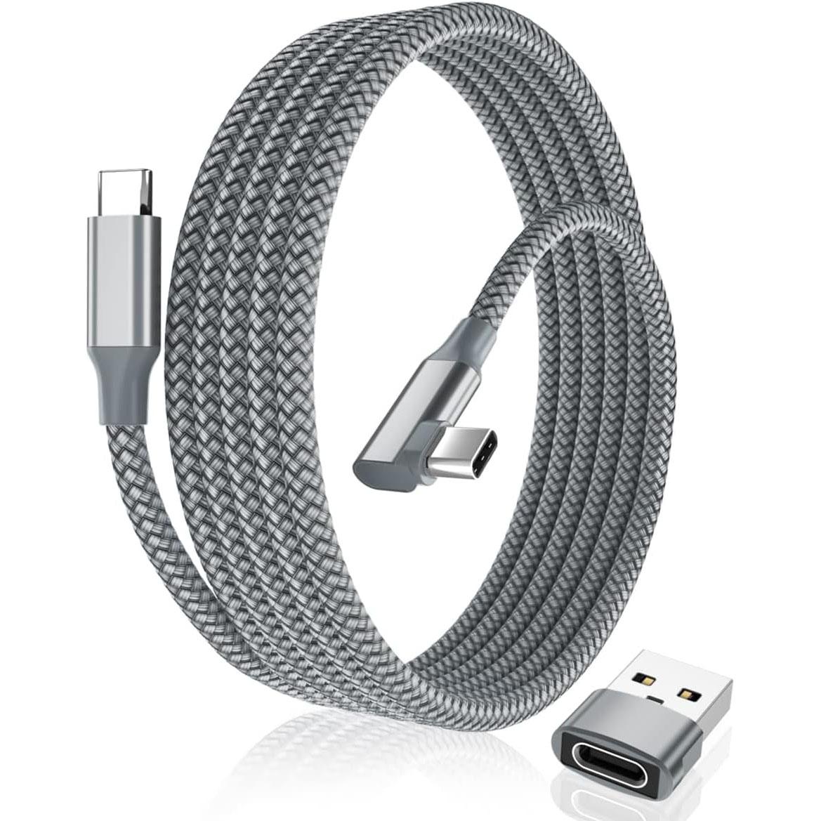 Elebase Right Angle 100W USB-C Charger Cable for $5.99