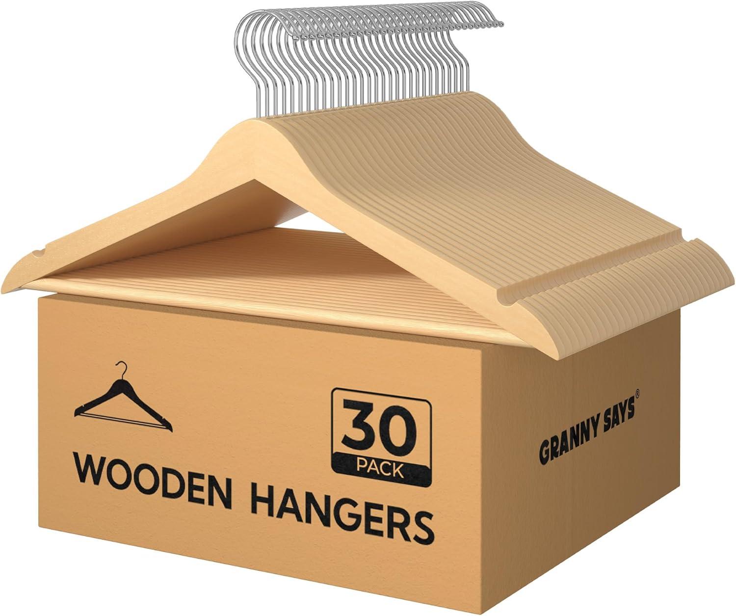 Granny Says Clothes Hangers 30 Pack for $17.49
