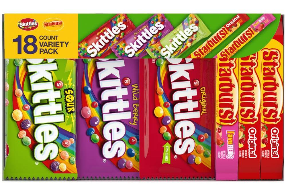 Skittles and Starburst Assorted Candy Pack for $14.15