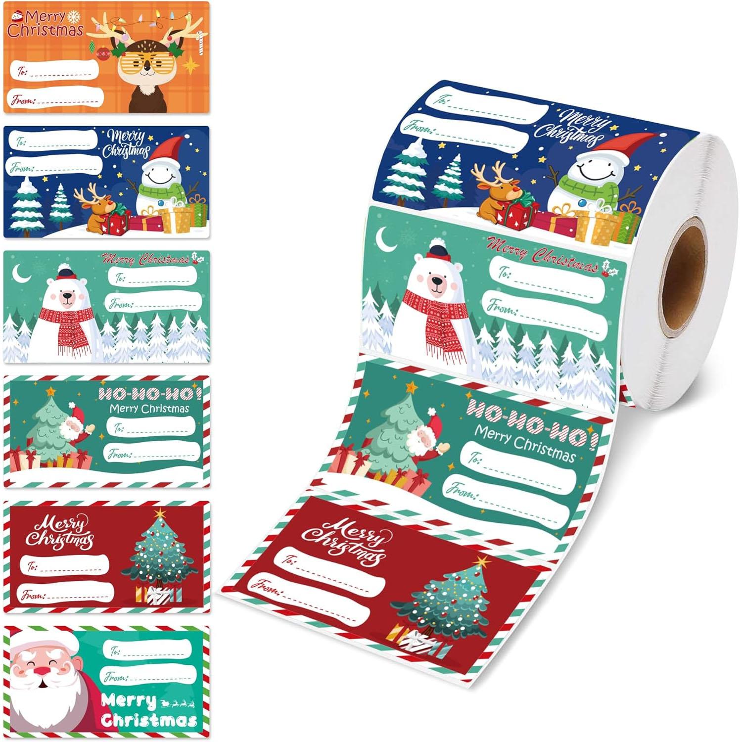 Ohome 500-Pieces Christmas Gift Tags for $4.94
