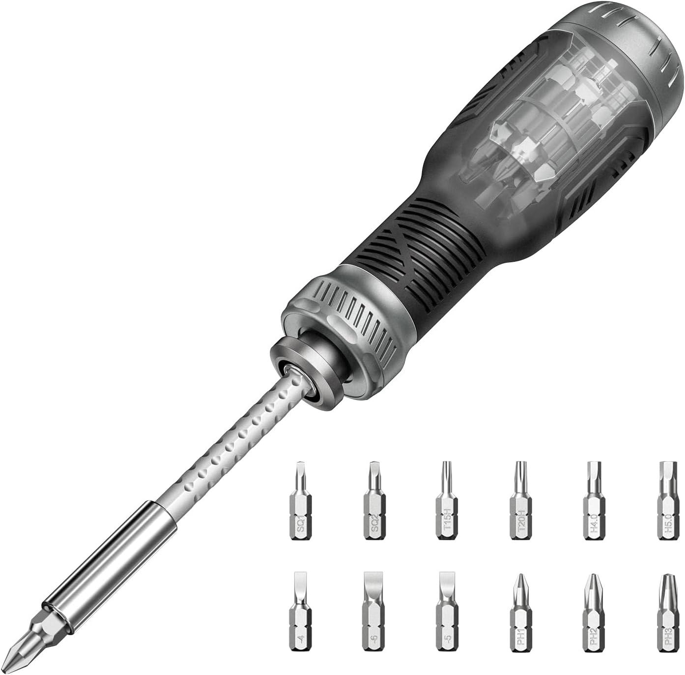 Wesdut Multi-bit Screwdriver Set Tool for $6.99