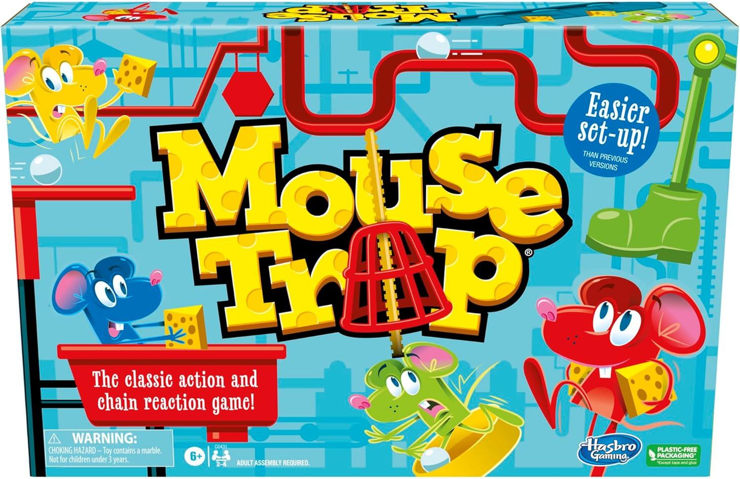 Hasbro Gaming Mouse Trap Board Game for $9.99
