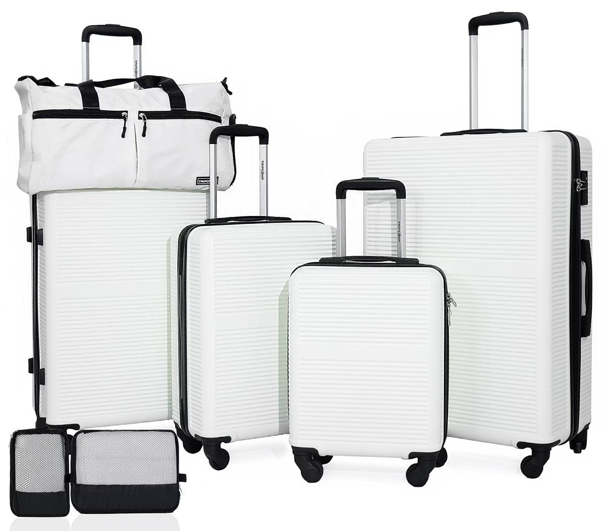 Tripcomp 7-Piece Hardside Luggage Set for $99.99 Shipped