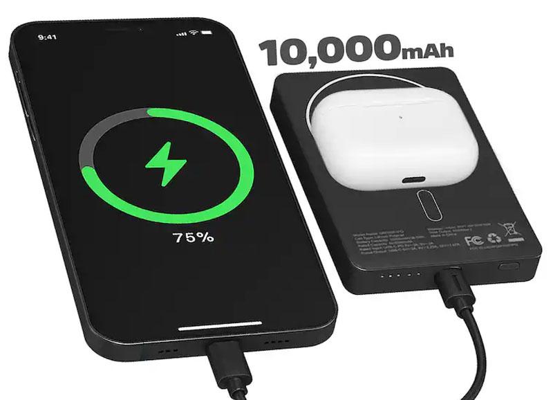 Energizer 10000mAh Slim Metal MagSafe Powerbank for $15.99