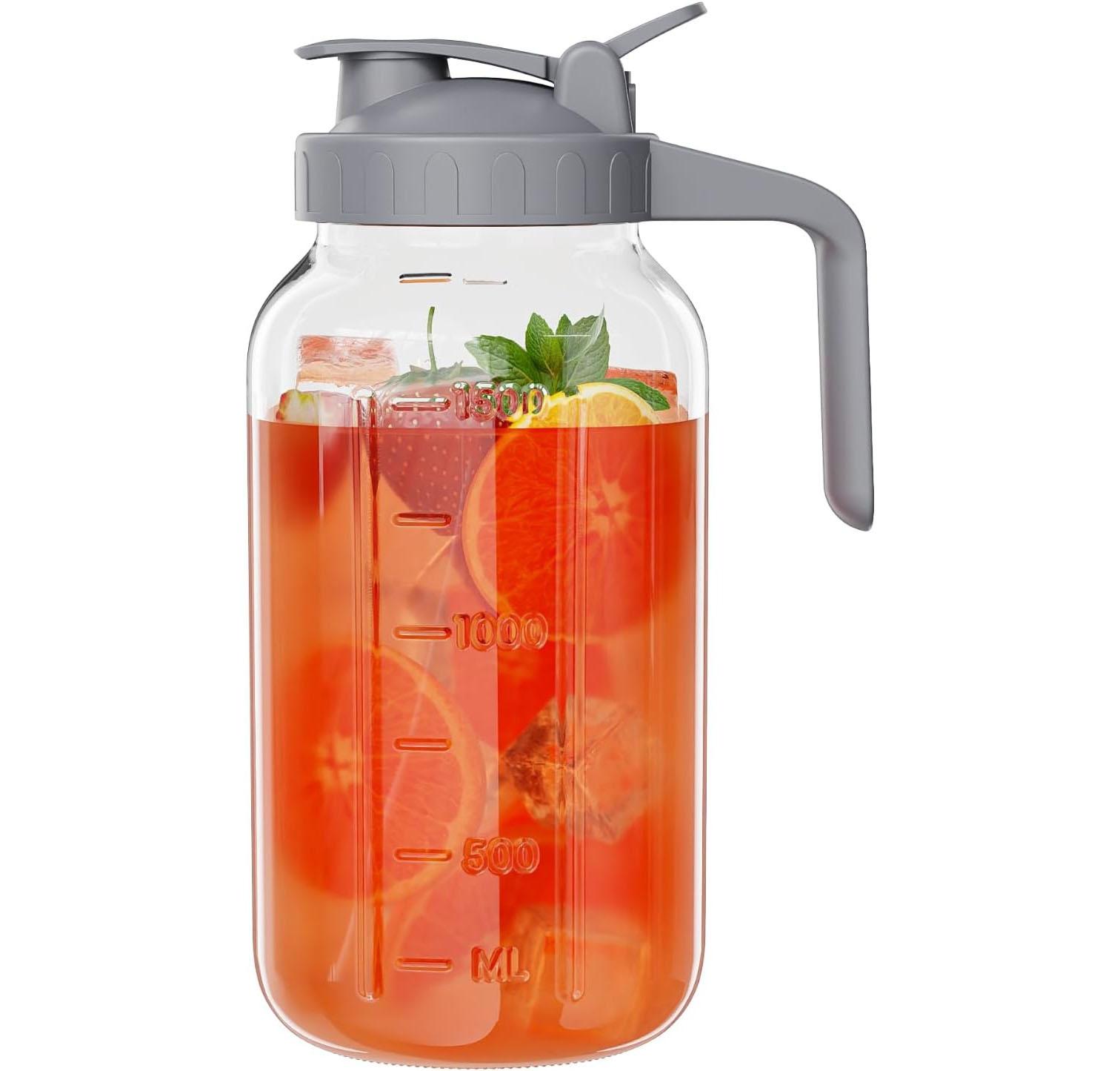 JunVpic Glass Mason Jar Pitcher for $11.39