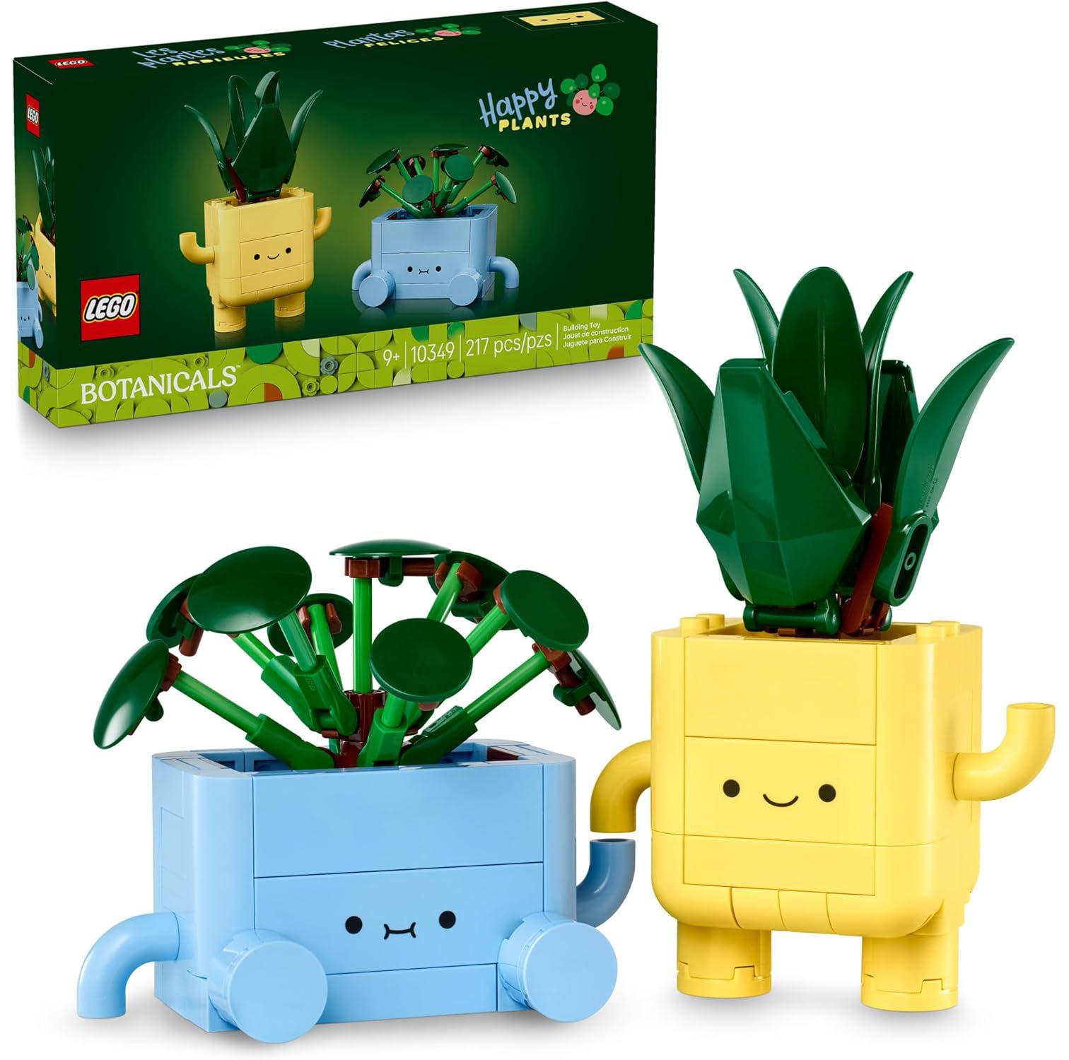 LEGO Botanicals Happy Plants Building Toys 10349 for $18.39