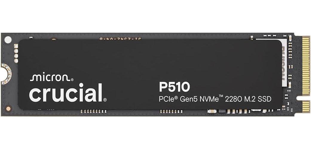 2TB Crucial P510 Gen5 NVMe SSD Solid State Drive for $132.99 Shipped