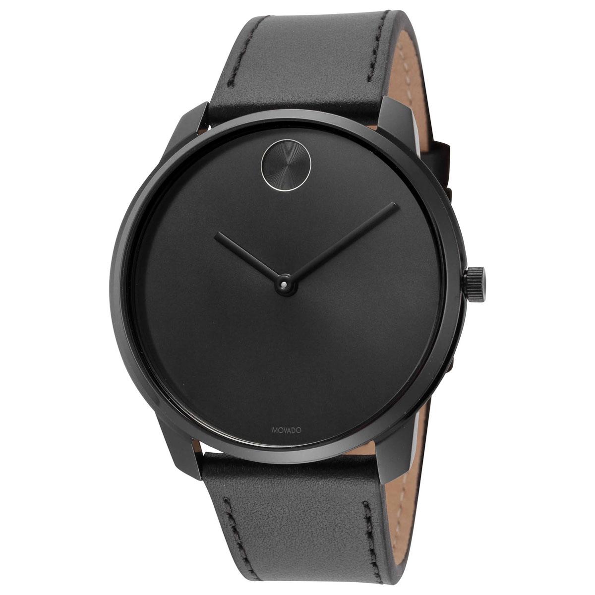 Movado Bold Quartz Black Watch for $159.99 Shipped