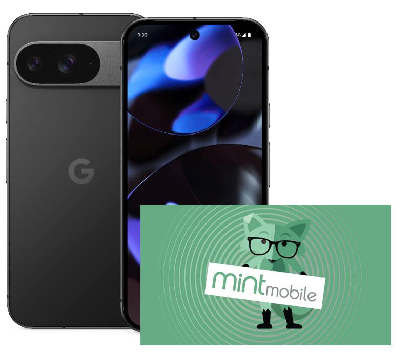 Google Pixel 9 with Year Service for $379