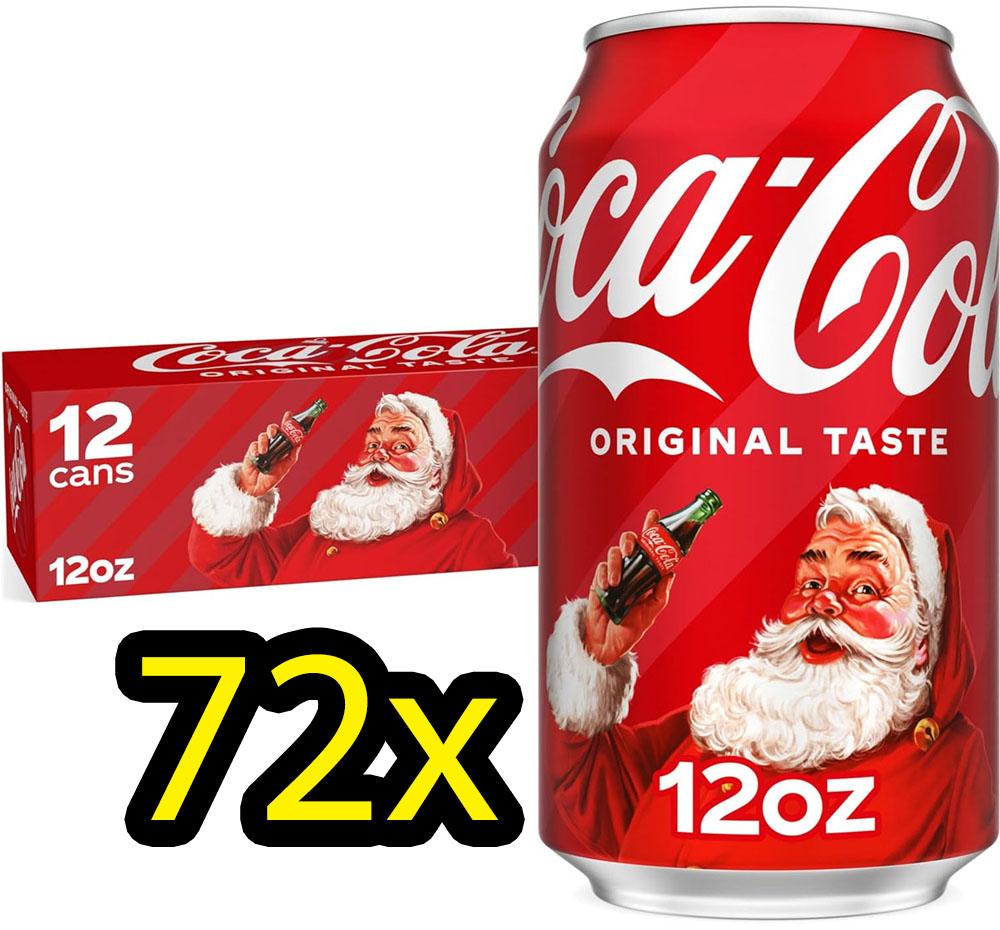 Coca-Cola Soda Soft Drink Cans 72 Pack for $26.44 Shipped