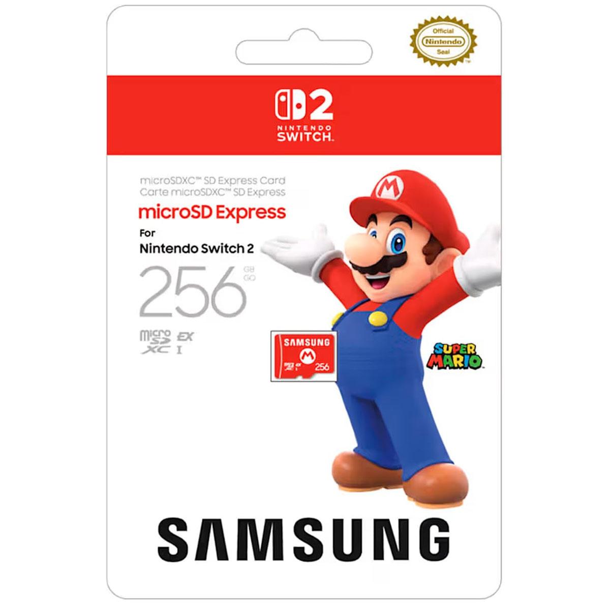 Nintendo Switch 2 256gb Samsung microSD Express Card for $37.59 Shipped