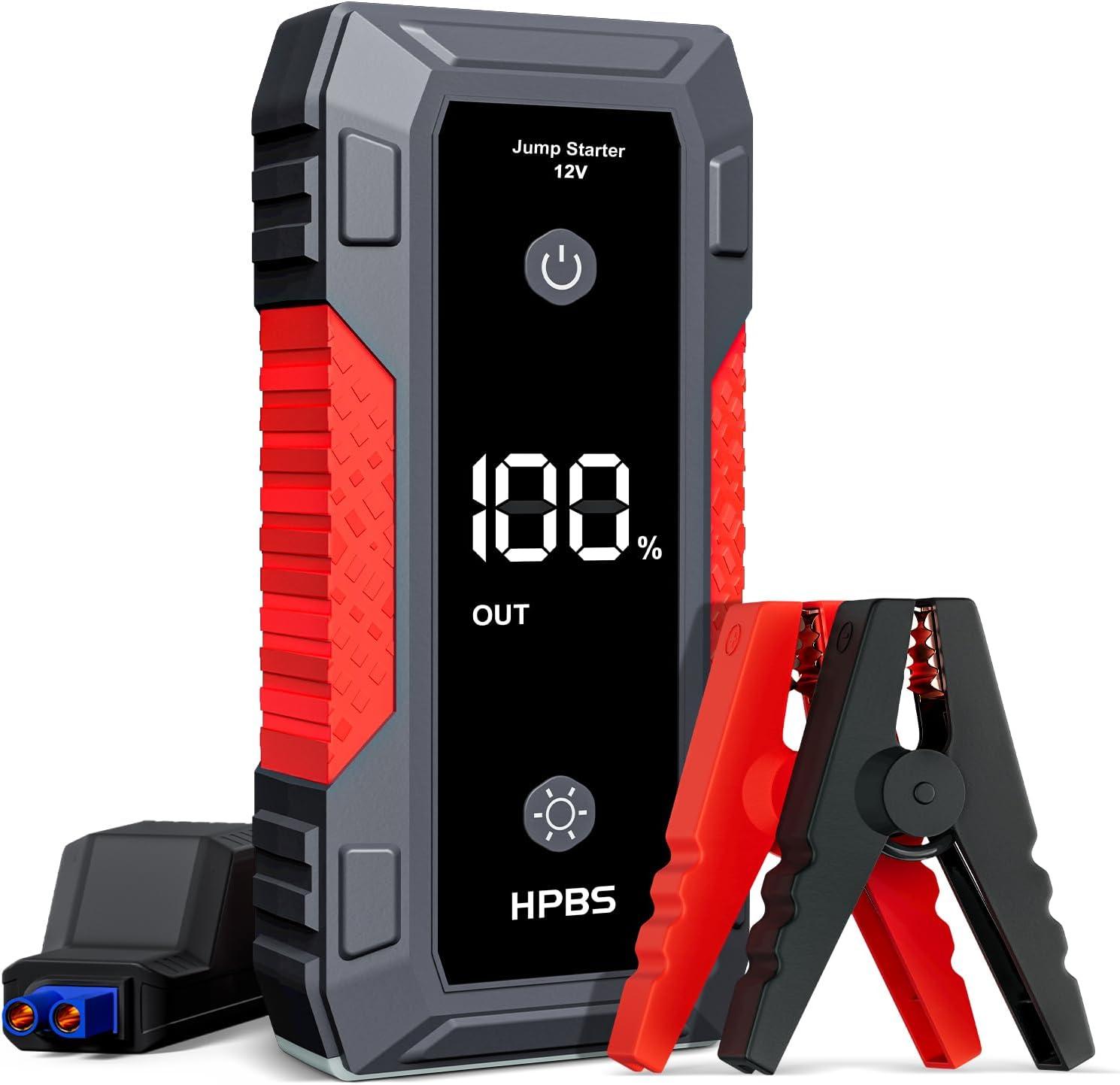 HPBS H50 5000A Jump Starter Battery Pack for $24.99 Shipped