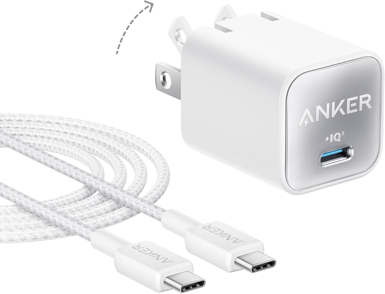 Anker Nano USB-C Charger with Cable for $9.99