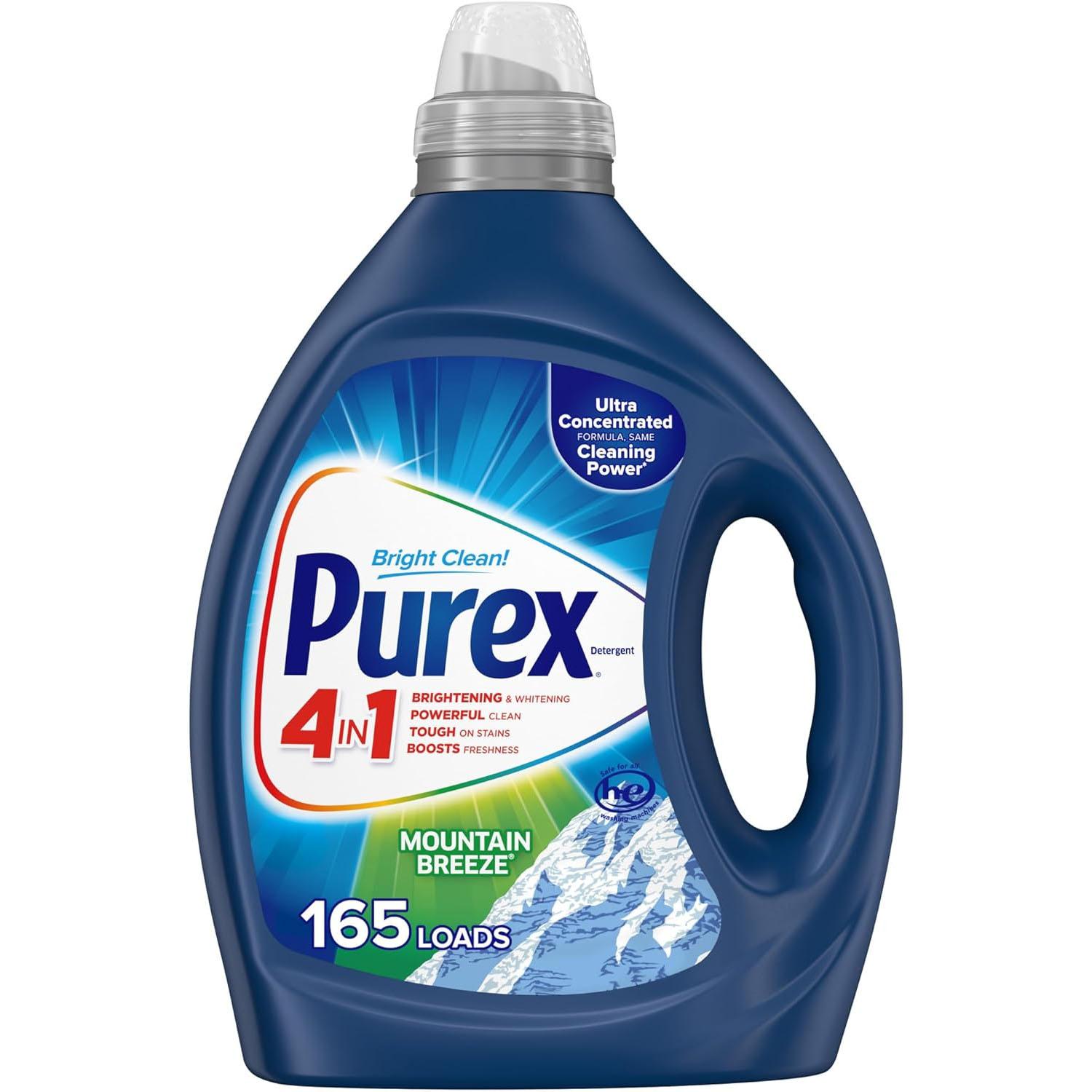 Purex 4-in-1 Laundry Detergent Liquid for $8.72